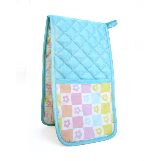 Multi – Kitchen Oven Mitt | 12 x 7 Inches | 100% Cotton