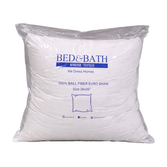 Premium Euro Sham Pillow Insert – 26” x 26”