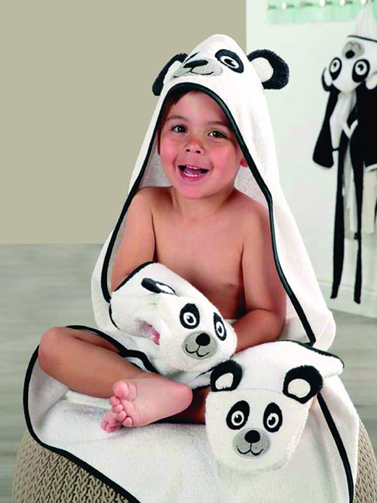 Panda Kid Bath Wrap