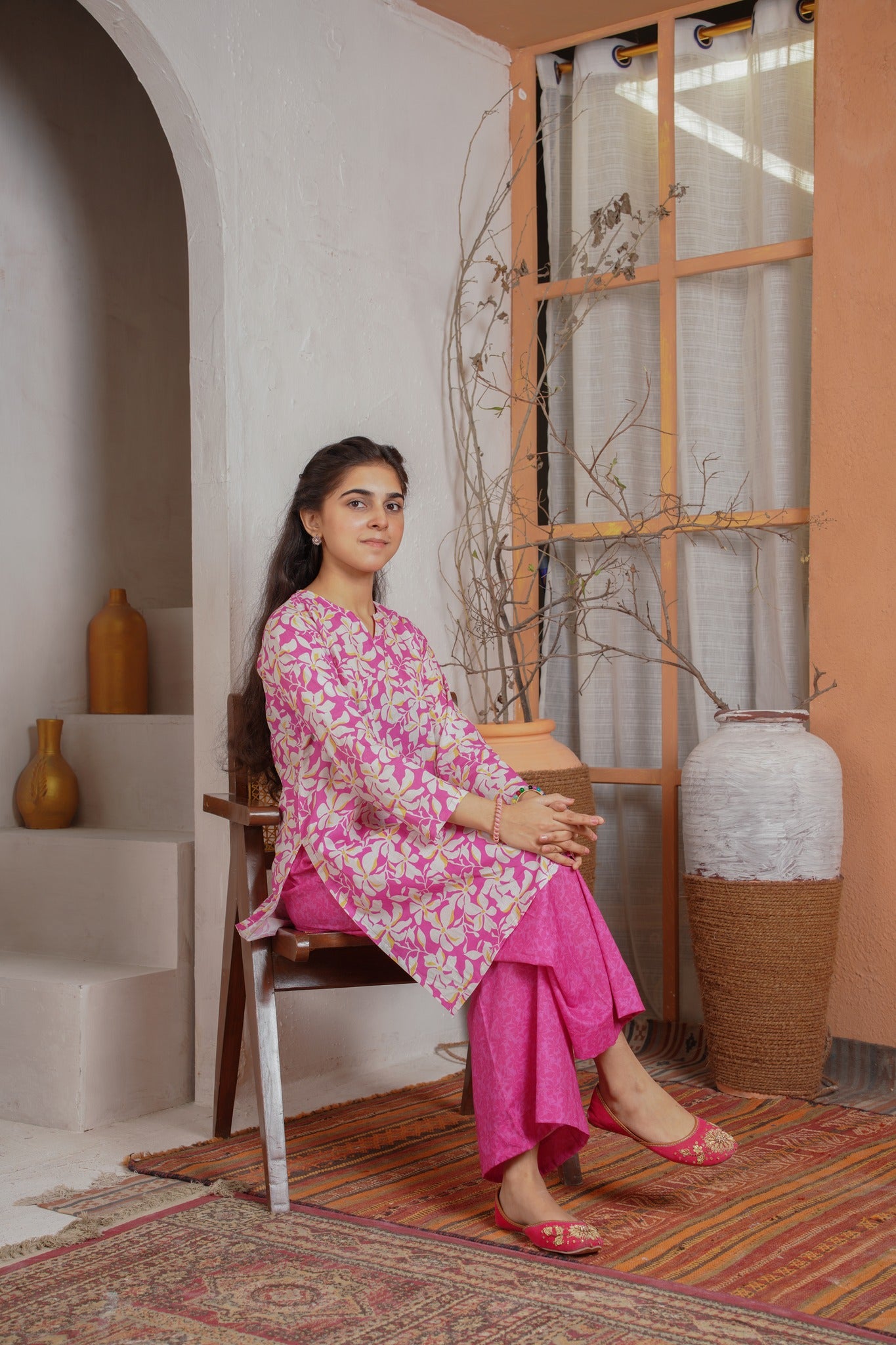 Petalyn-B | HL Lawn Suit 2 Pieces Stitched | Kids