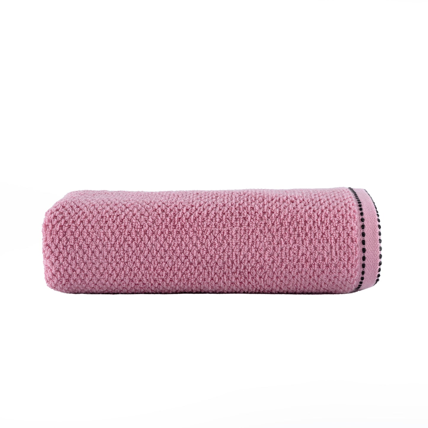 Light Pink | HL Oxford Hand Towel – 600 GSM | Popcorn Texture Premium Cotton (50×100 cm)
