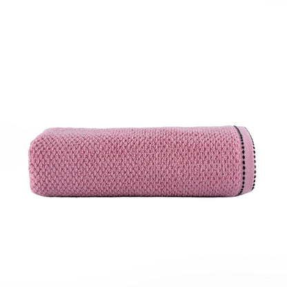 Light Pink | HL Oxford Hand Towel – 600 GSM | Popcorn Texture Premium Cotton (50×100 cm)