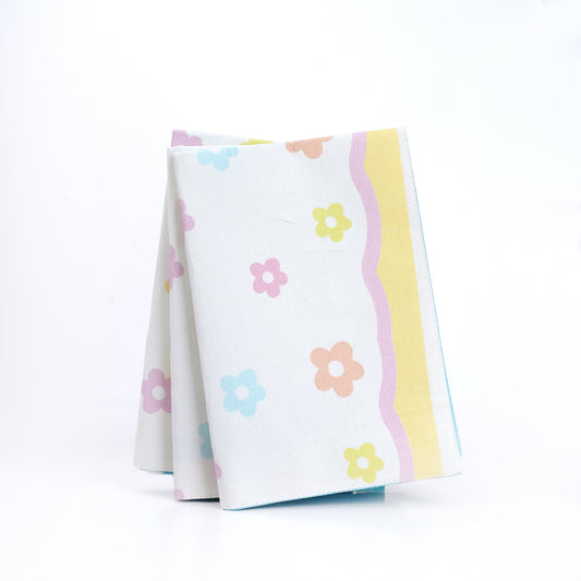 Printed 3 Pcs Placemat Set – Multi | 100% Cotton | 19x13 Inches