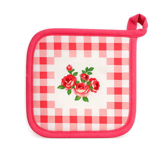 Red – Kitchen Pot Holder | 8 x 8 inch | 100% Cotton