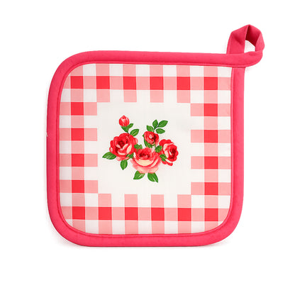 Red – 6 Pcs Kitchen Basket Set  | 100% Cotton