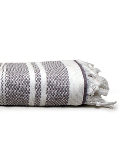 Hammam Towel (Yarn Dyed) – Gray
