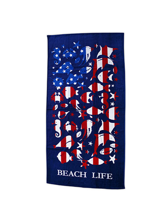 Beach Sheet (Patriotic)