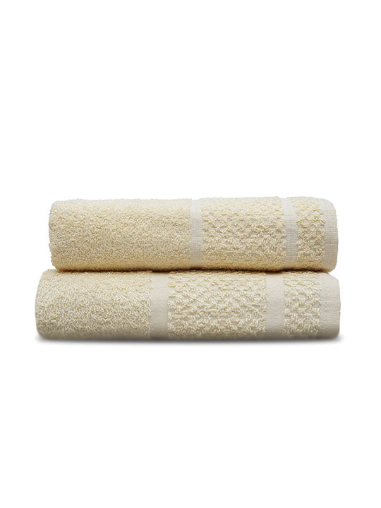 Bath Towel Set (2Pk Yellow Fancy)