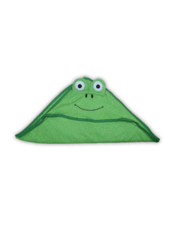 Baby Cap Towel Embroidered  (Frog)