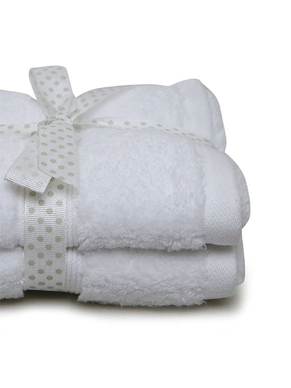 White Cotton Guest Towel – Pack of 2 | 30 x 50 cm