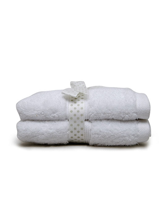 White Cotton Guest Towel – Pack of 2 | 30 x 50 cm