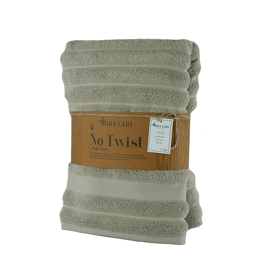 Silver Grey - HL Zero Twist Hand Towel – 600 GSM | Premium Cotton (50×100 cm)