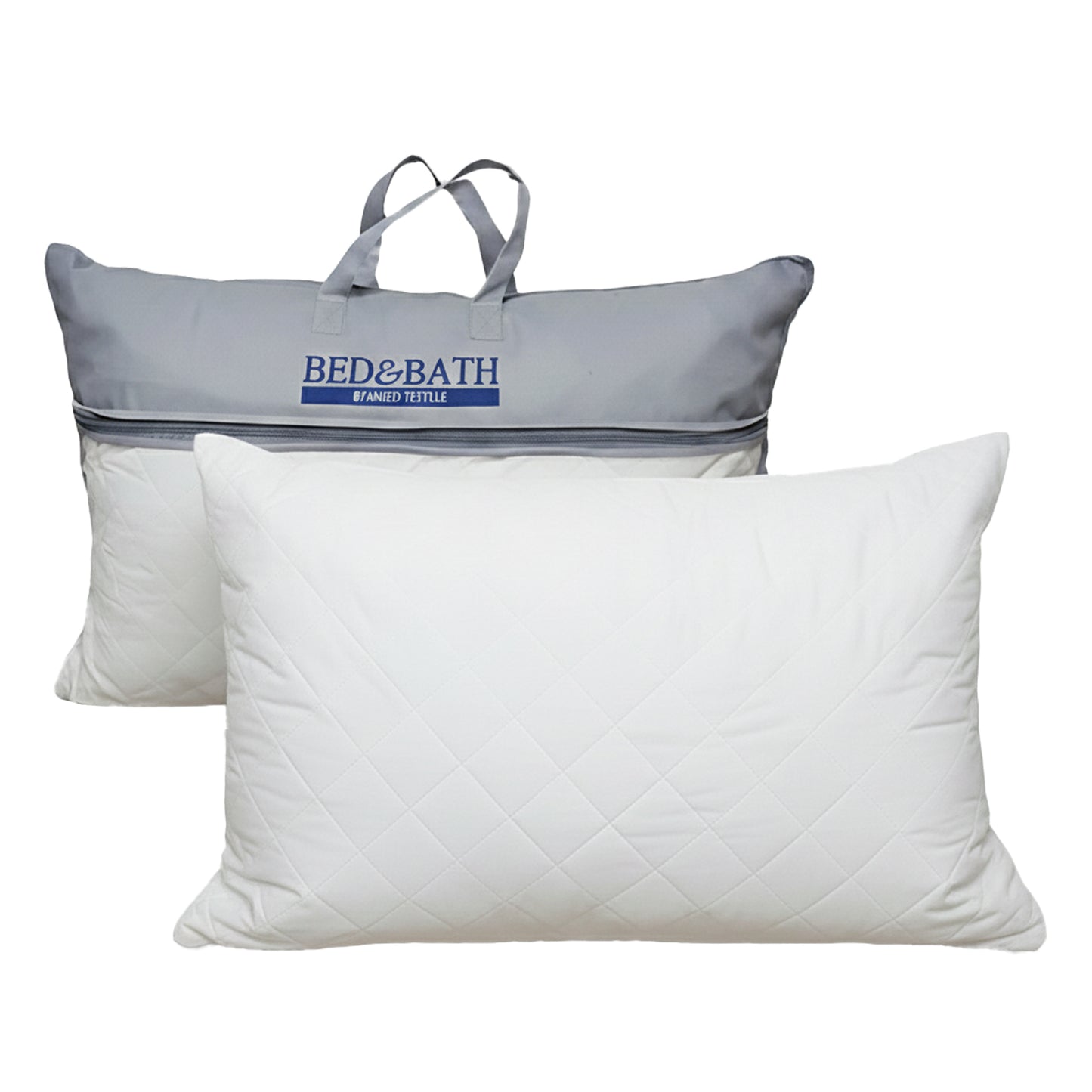 Quilted Hollow Fiber Pillow – 18 x 28