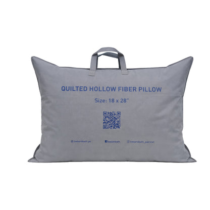 Quilted Hollow Fiber Pillow – 19 x 29
