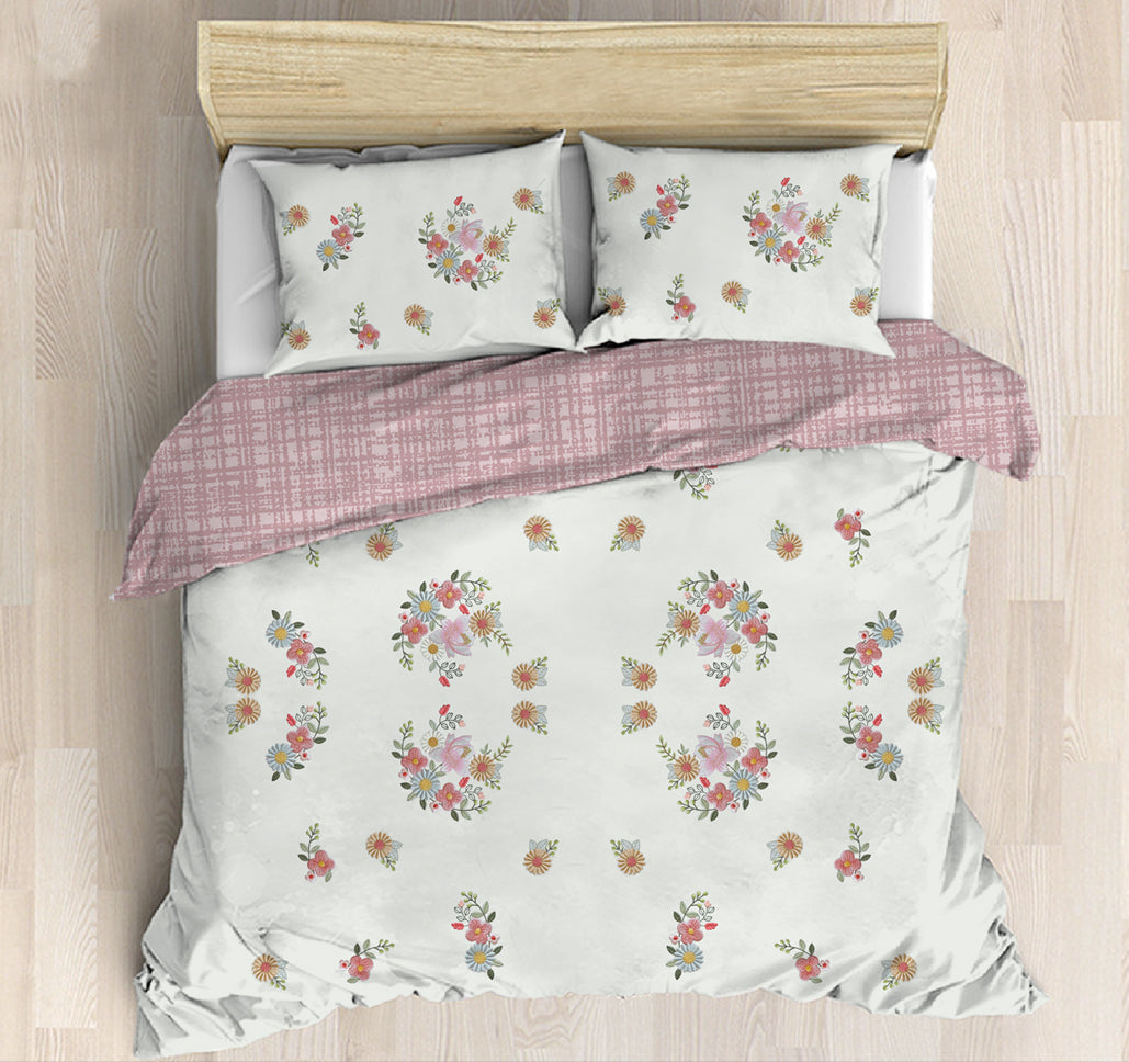 Hira Lari King Quilt cover (Rose Marry)