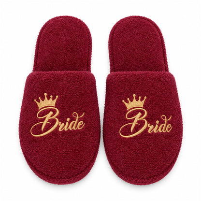 Burgundy – HL Luxury Bride & Groom Spa Set | 9 Pieces