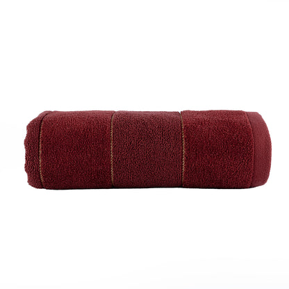 Red – HL 5th Avenue Bath Towel – 550 GSM Premium Cotton (70x140 cm)