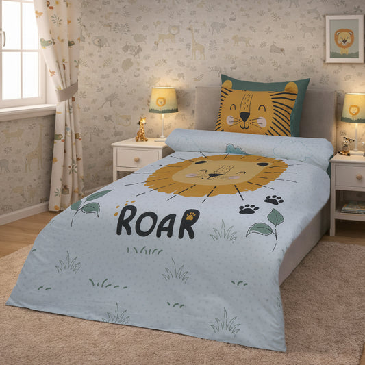 Lion Dreams – Kids Flat Sheet Set | Innovative Comfort Series