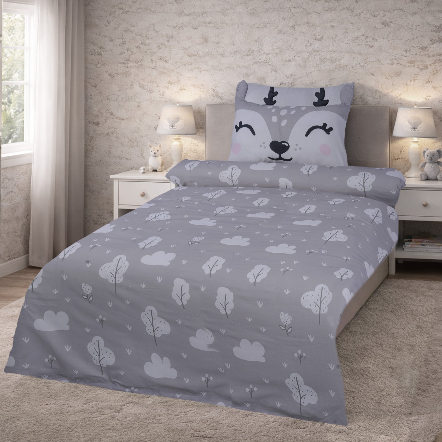 Deer Dreams – Kids Quilt Cover Set | Innovative Comfort Series