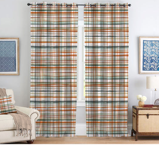 Cherries Curtain Linning (Stripes)