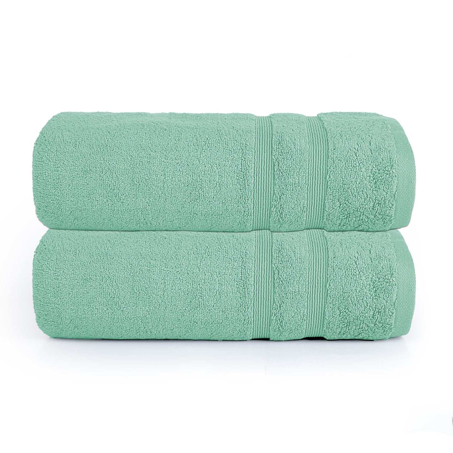 Blue Surf Zero Twist Egyptian Bath Towel Pack of 2 – 600 GSM | 70×130 cm