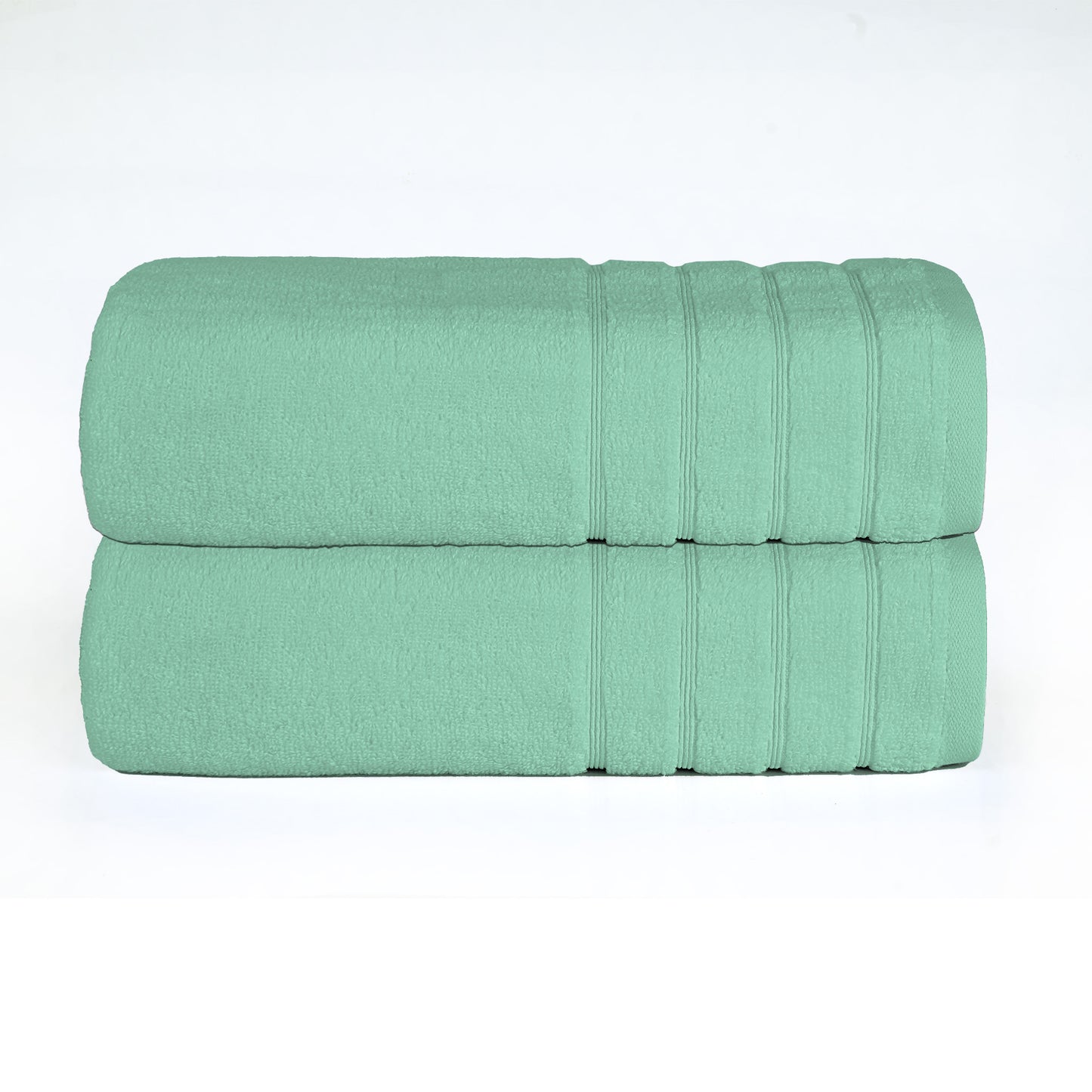 Blue Surf Zero Twist Egyptian Bath Sheet Pack of 2 – 600 GSM | 90×140 cm