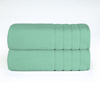 Blue Surf Zero Twist Egyptian Bath Sheet Pack of 2 – 600 GSM | 90×140 cm