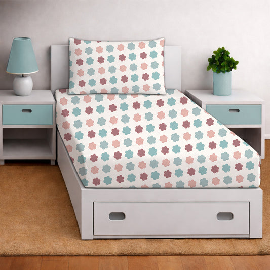 Floral Dreams – Kids Flat Sheet Set | Innovative Comfort Series
