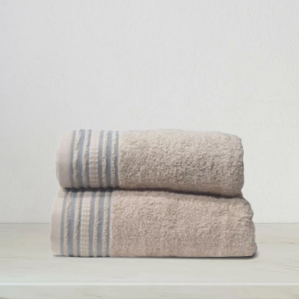 "Tan" 2-Piece Towel Set - THB2FTA