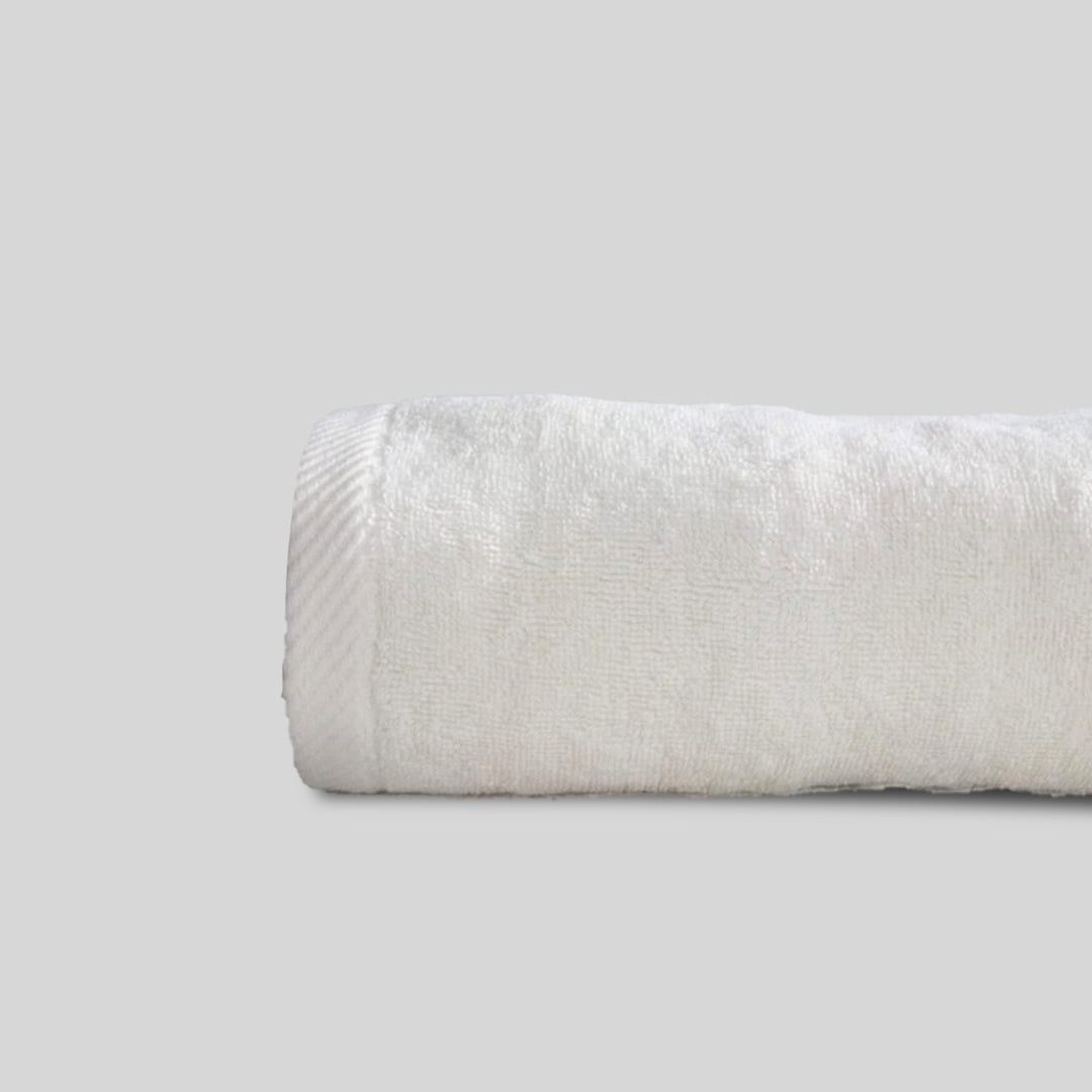 White | 1 Piece Bath Towel | TB1FWH1