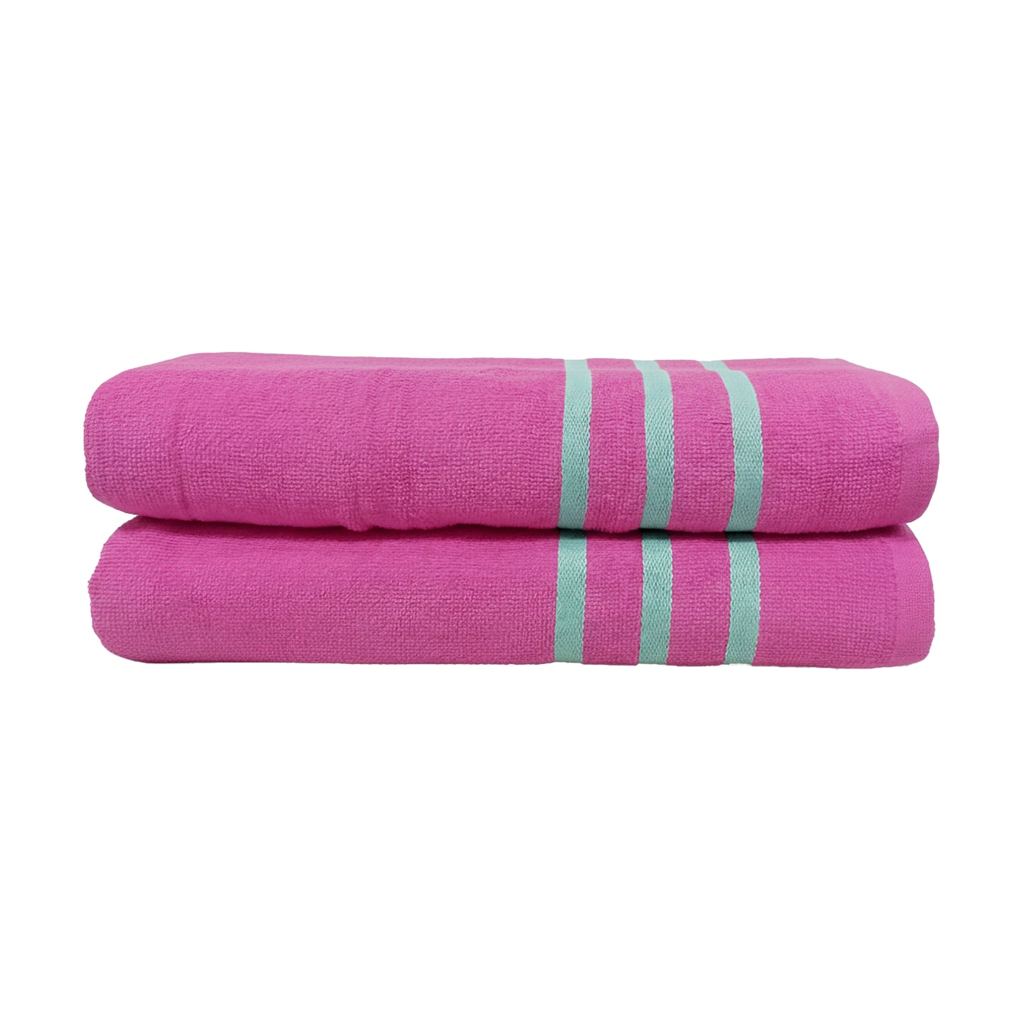 Fushia Bath Towel (Pack of 2)
