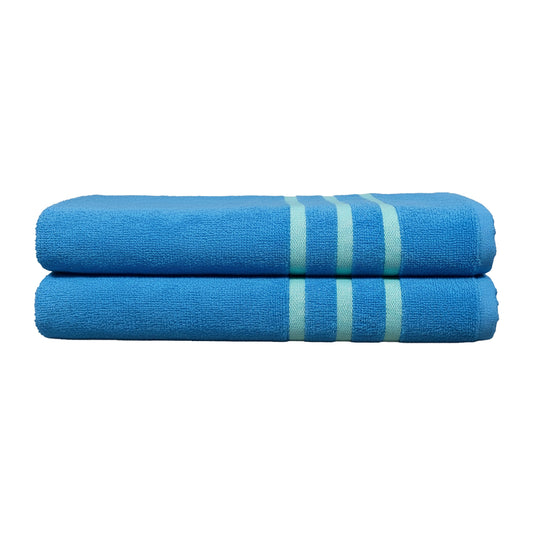 Turquoise | 02 Piece  Bath Towels