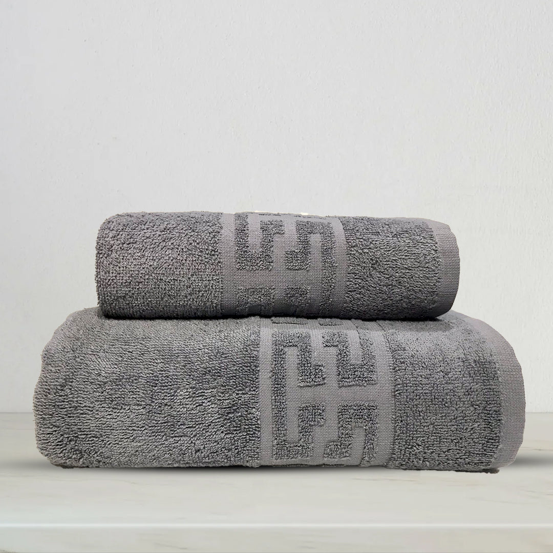 Light Grey | 2-Piece Towel Set | THB2FG