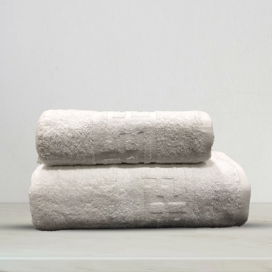 White | 2-Piece Towel Set | THB2FW