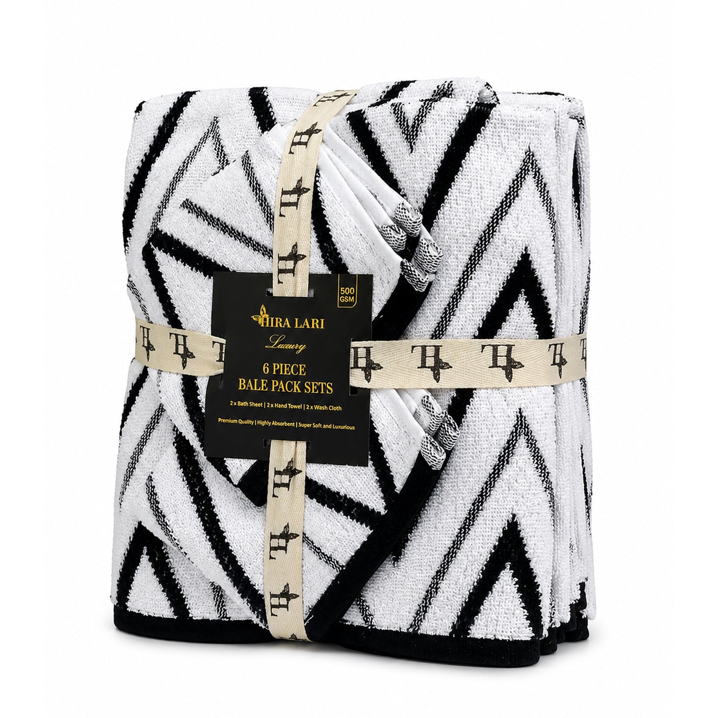 Mono – 6 Pcs Bale Pack Towel Set