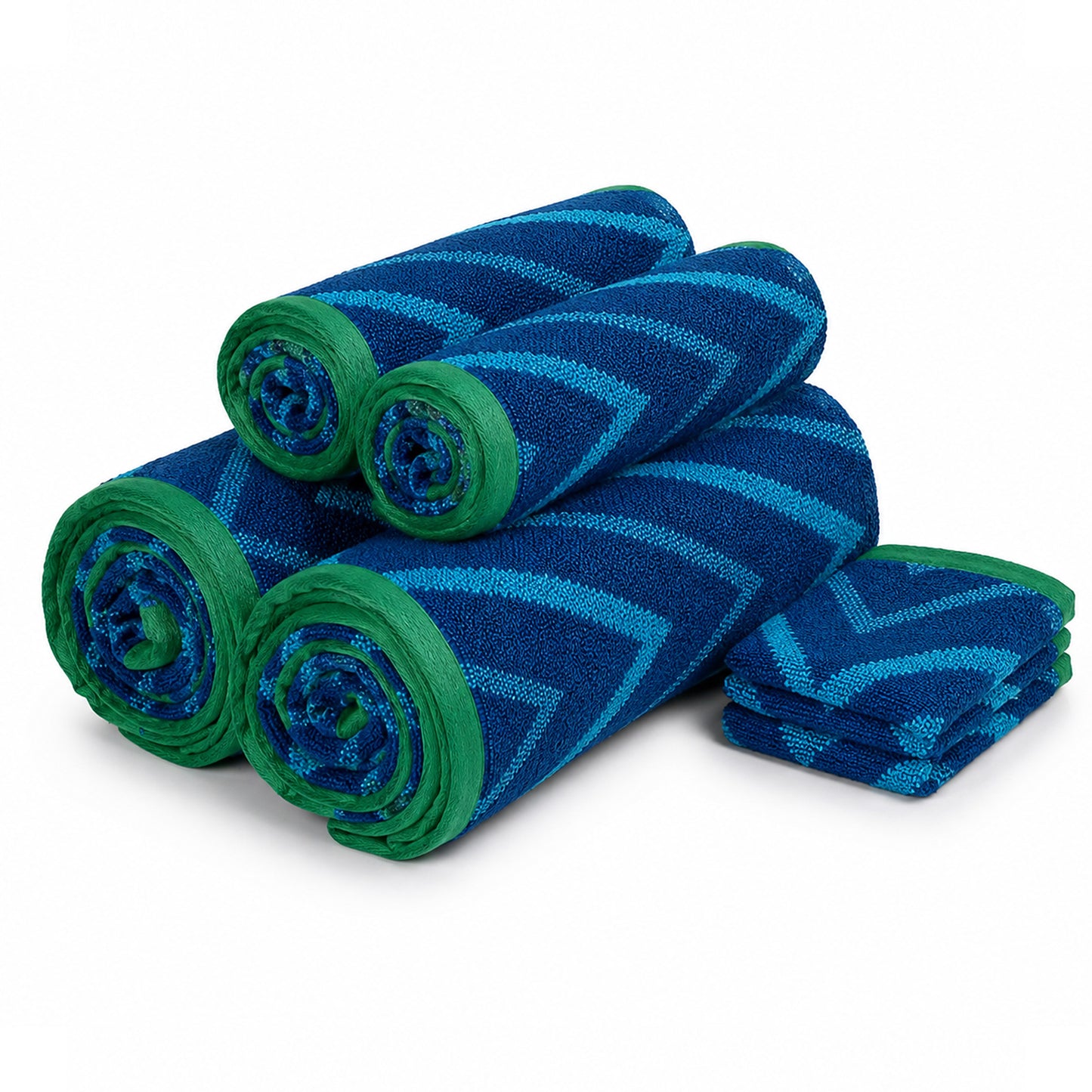 Ocean – 6 Pcs Bale Pack Towel Set
