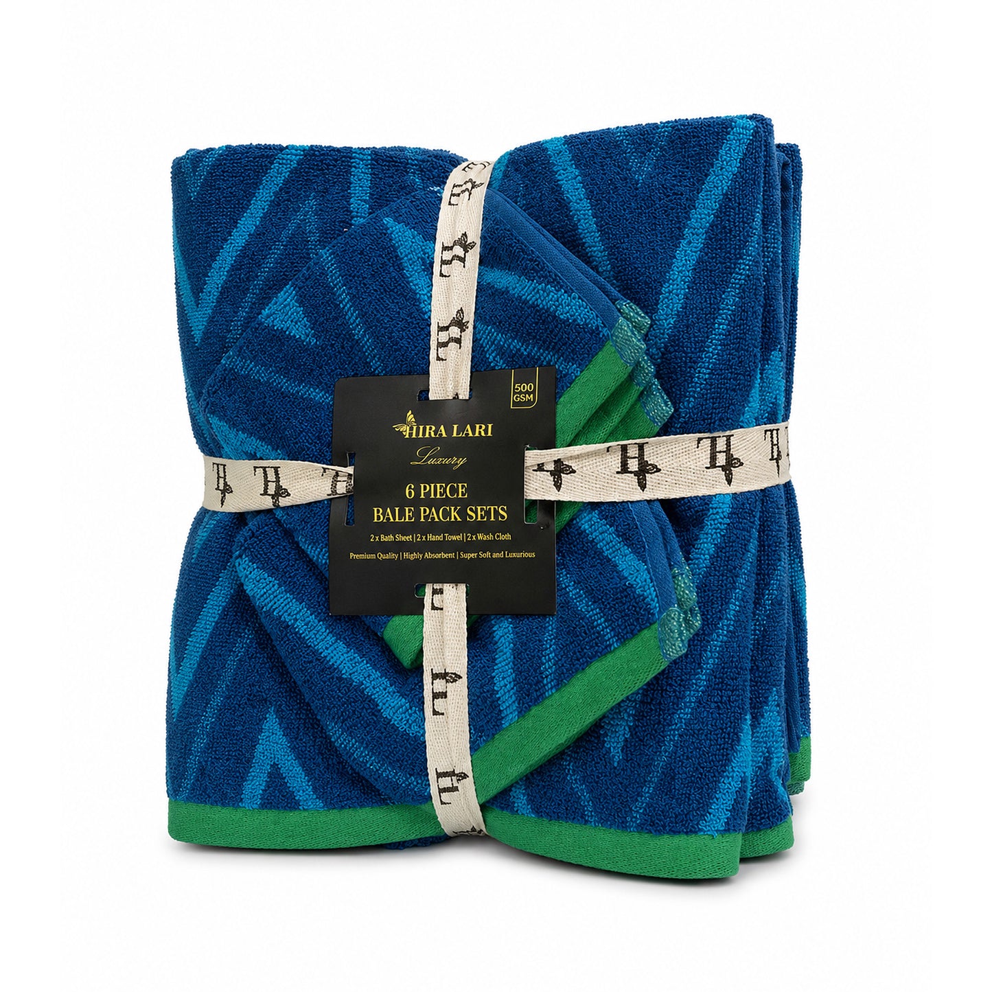 Ocean – 6 Pcs Bale Pack Towel Set