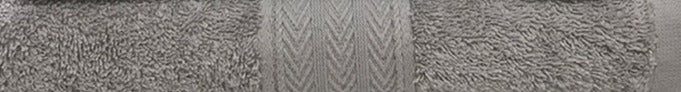 Grey | 6-Piece Dobby Fancy Towel Set | TWHB6CR