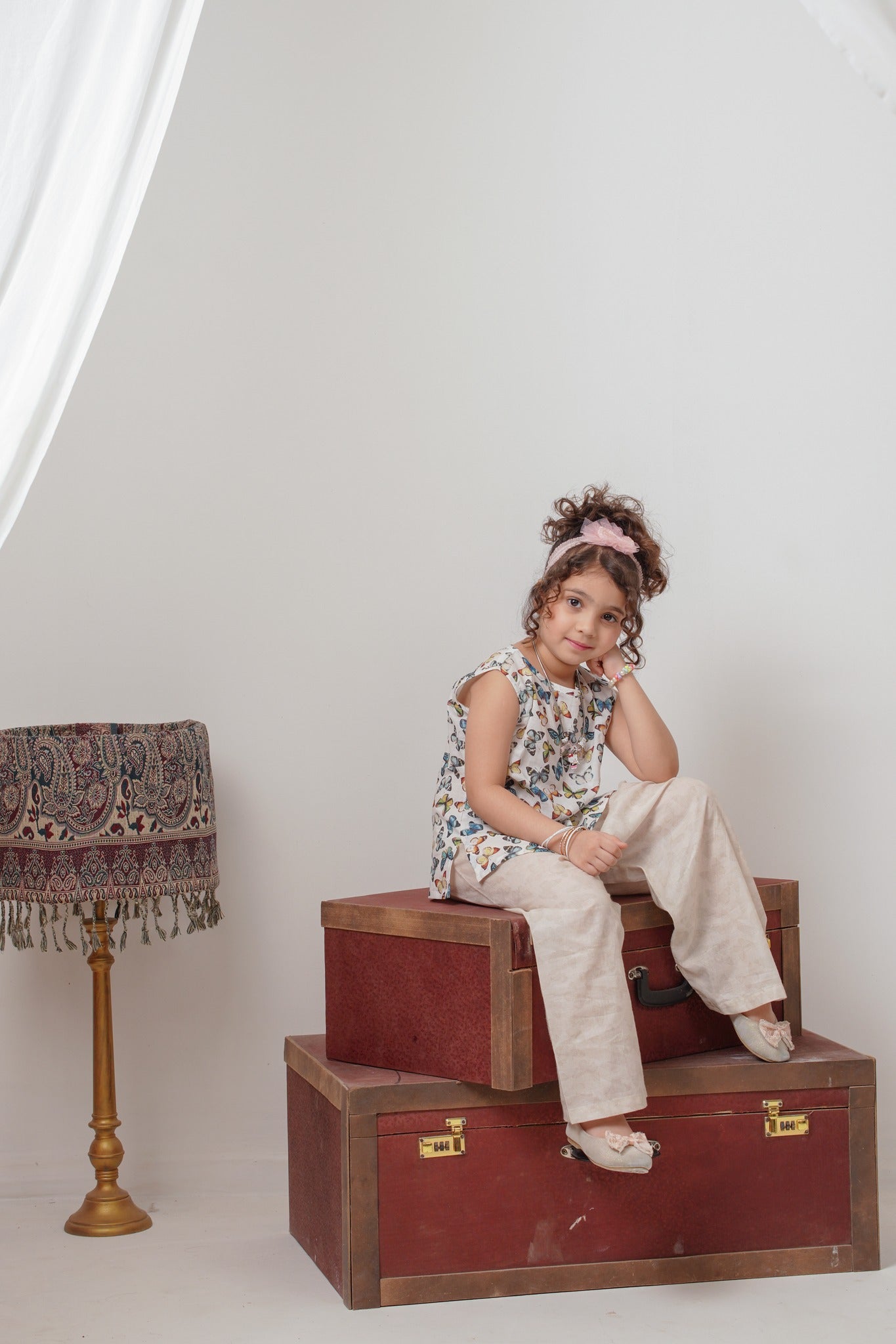Titliyan | HL Lawn Suit 2 Pieces Stitched | Kids