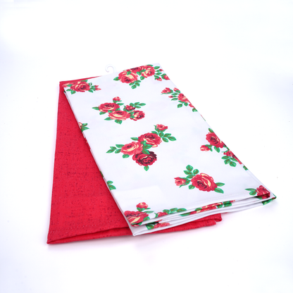 Red – 6 Pcs Kitchen Basket Set  | 100% Cotton