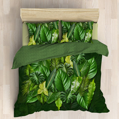 Royal Crest Quilt Cover Set (Tropical)