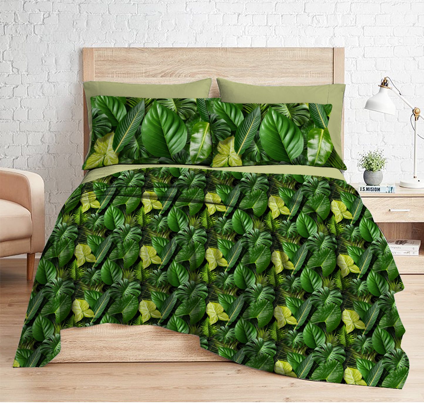 Royal Crest Flat sheet Set (Tropical)