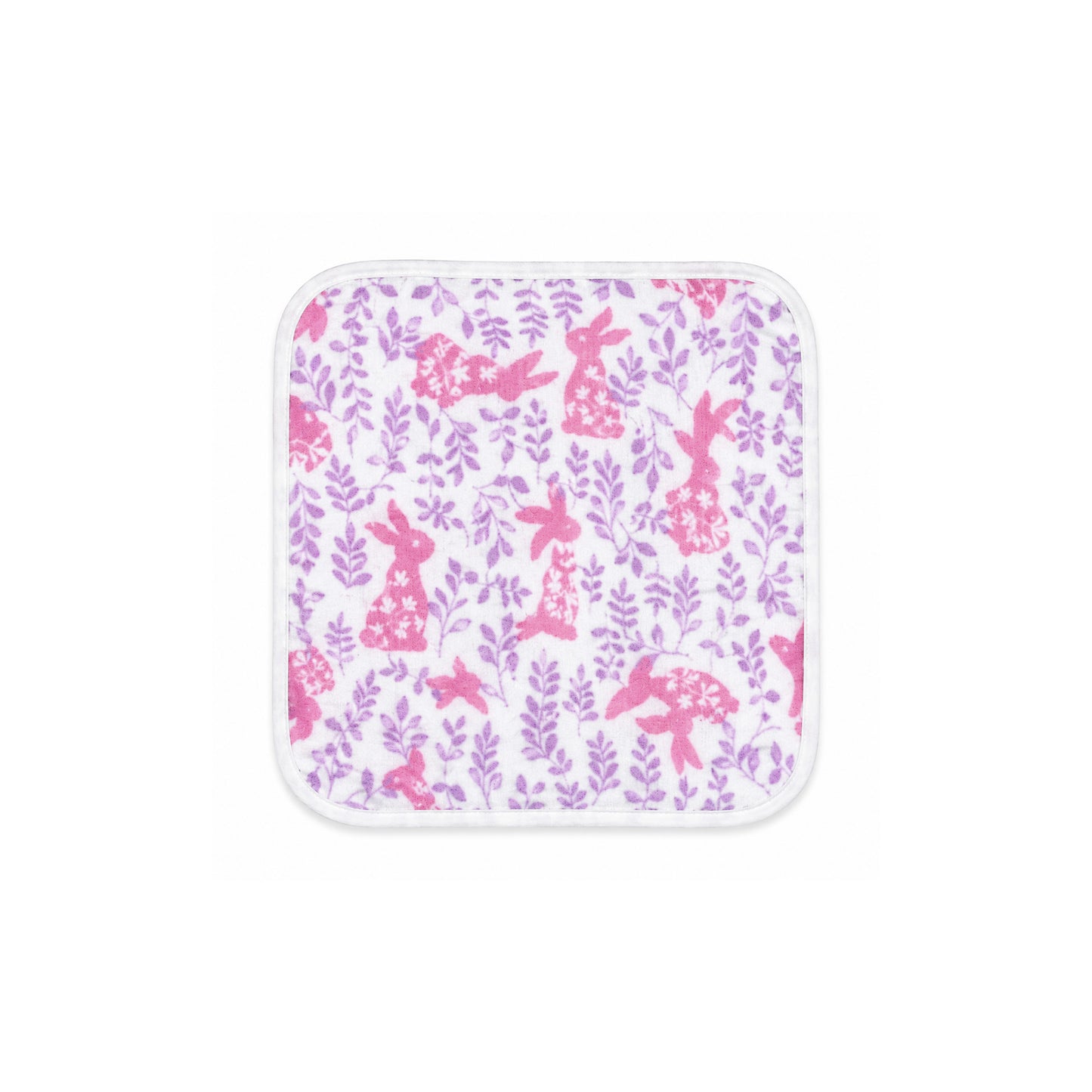Baby Hand & Bath Wash Cloth Set Pack of 3 (Printed) – Bunny