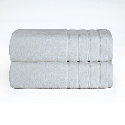 White Zero Twist Egyptian Bath Sheet Pack of 2 – 600 GSM | 90×140 cm
