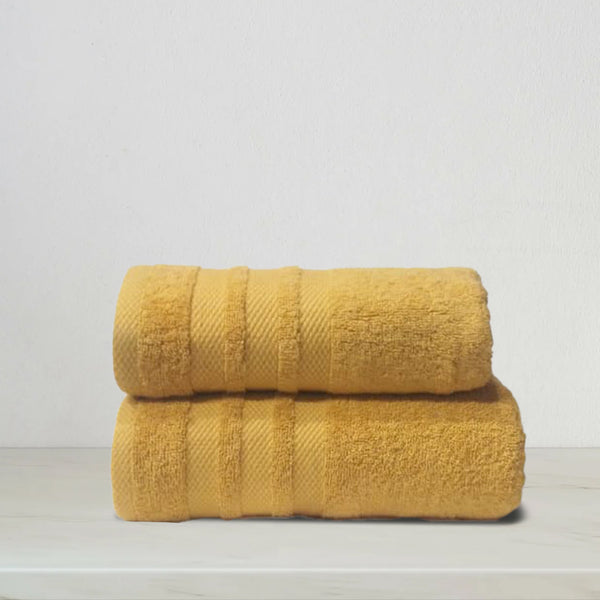 "Yellow" 2-Piece Towel Set - THB2FYL