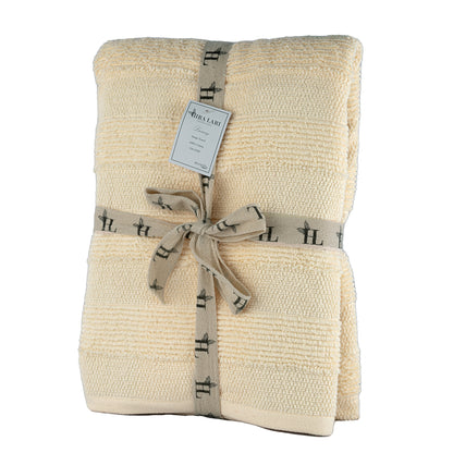 HL Park Lane Bath Towel – 550 GSM | Cream | Premium Cotton (70×140 cm)
