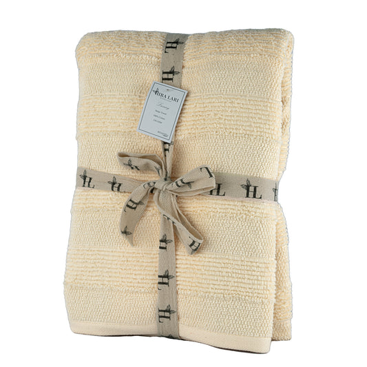 HL Park Lane Bath Towel – 550 GSM | Cream | Premium Cotton (70×140 cm)