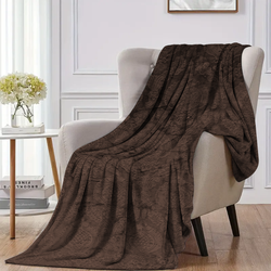 Fleece Blanket  (Brown)