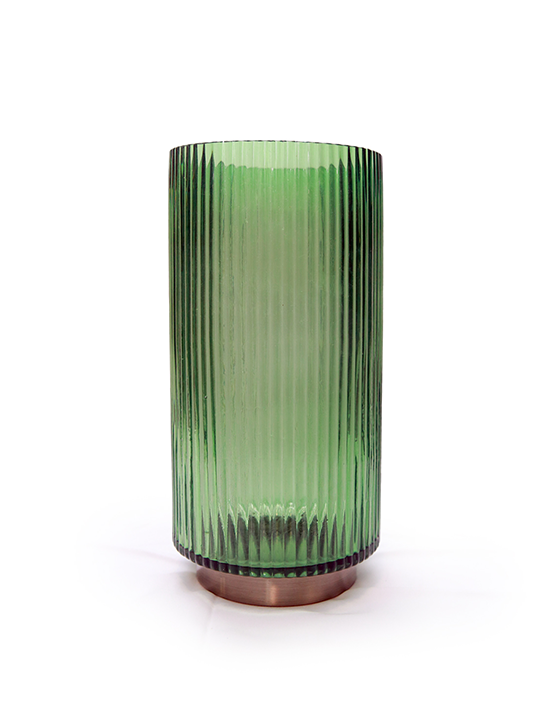 Glass vase (Green)