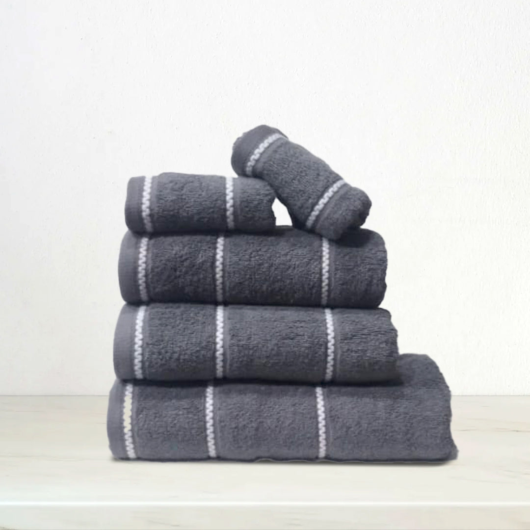Charcoal | 5-Piece Towel Set | TGHB5CH